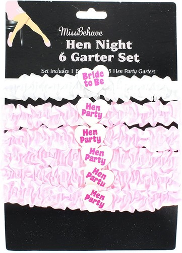 Miss behave hen night garter - miss,