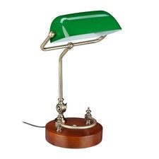 Bankerlampe Schreibtischlampe Bibliothekslampe Vintage Tischleuchte neigbar