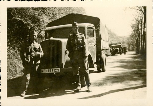 Wk2 soldaten wehrmacht lkw - wk2,