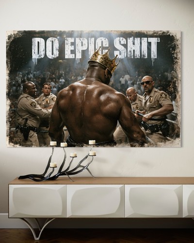 Mike tyson leinwand - mike, bild
