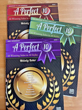 A Perfect 10, Book 1 und 2 und 3 zusammen von Melody Bober. Winning Solos