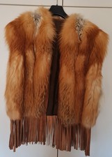 Fuchsweste mit Fransen