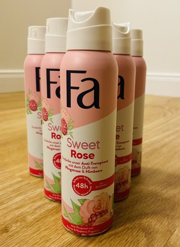 Sweet rose deodorant spray - fa,