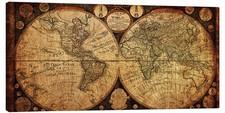 Leinwandbild Welt 1799 -