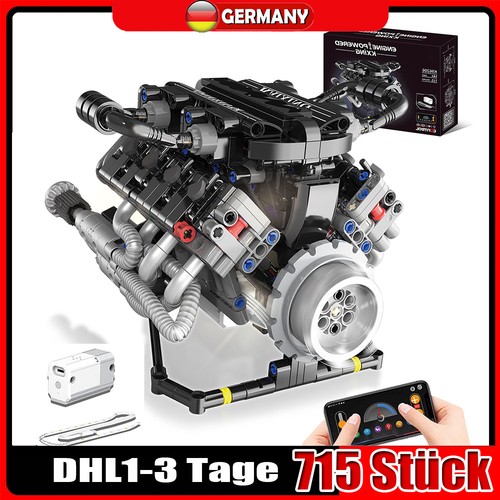 Mini-V8-Motor-Modellbausätze