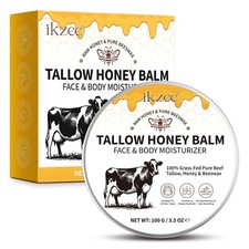 Rindertalg Honig Beef Tallow Gesicht Creme Hautpflege Balsam Hautpflegecreme