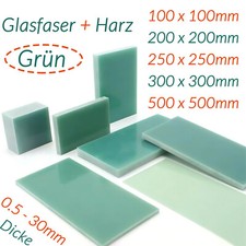 GFK Platten FR4 Epoxy - Platte Glasfaser Platte 0,5mm 0,8 1 1,2 bis 30mm Dicke
