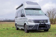 Rammbügel schwarz 63mm passend für VW Crafter (2017-) inkl. EG-Typengenehmigung