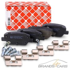 FEBI BILSTEIN BREMSBELÄGE BREMSKLÖTZE SATZ HINTEN FÜR FIAT TIPO 356 357 AB 2015