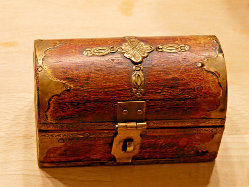Kleine schatztruhe schmuck - kleine,
