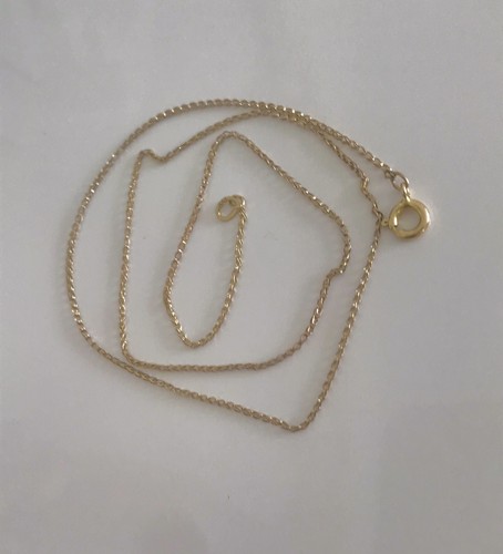 333 gold kette mit stempel - kette,