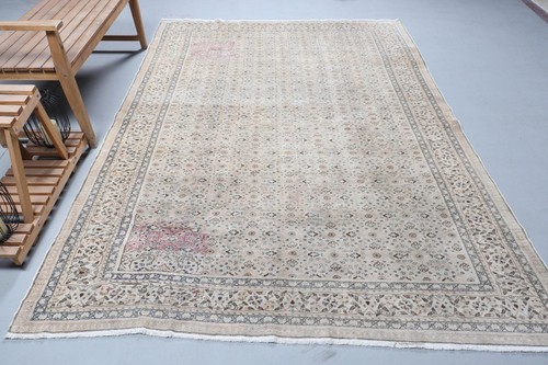 Vintage großer teppich - 6,4, x