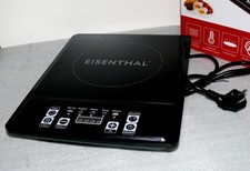 Eisenthal A02 Induktion Kochplatte Herdplatte Kristall Kochfeld 1500W 8-Programm