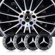 56/60/65mm For Mercedes Benz W211 W203 W204 W210 W124 AMG Wheel Center Hub Cap