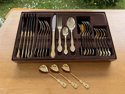 Besteck goldfarben hochzeit - goldfarben,