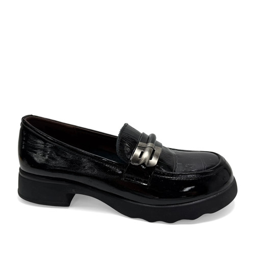 Conte damen schwarze leder - la,