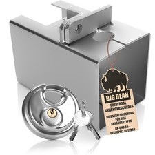 Anhängerschloss Kastenschloss ideal für Angekoppelte & Abgekoppelte Anhänger 