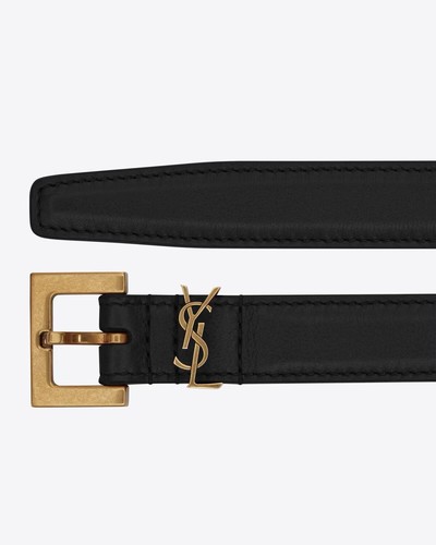 Ysl cassandre gürtel schwarz - ysl,