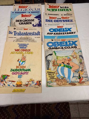 Konvolut asterix und obelix - und,