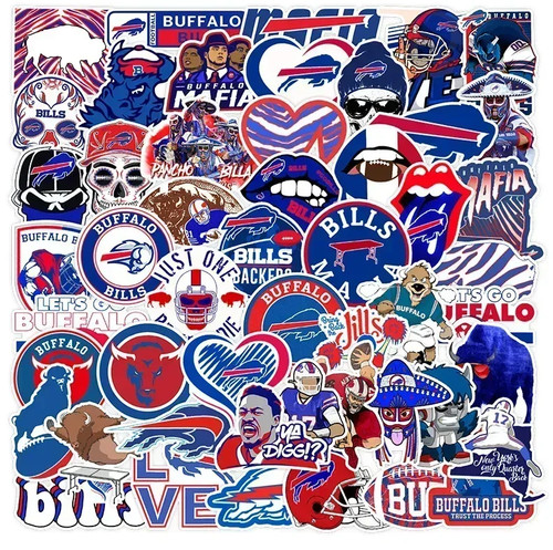 Buffalo bills stickerset - bills,