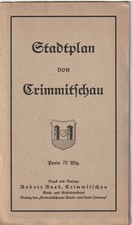 Stadtplan Crimmitschau alt