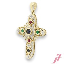 Anhänger 585 Gelbgold mit