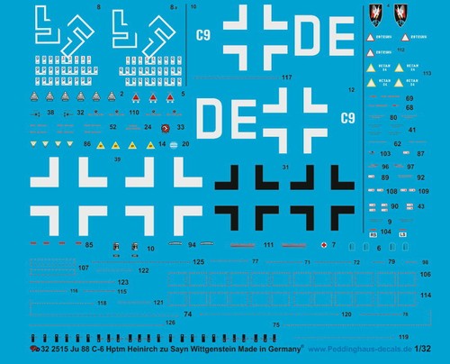 Peddinghaus decals 2515 - peddinghaus-decals, 1/32