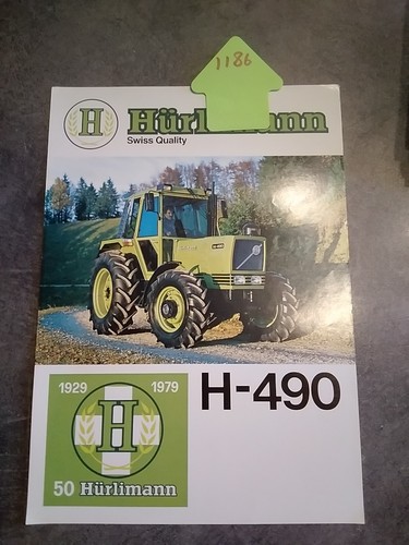 Hurlimann traktor 490 - traktor, h