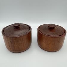Mid Century Teak Deckel