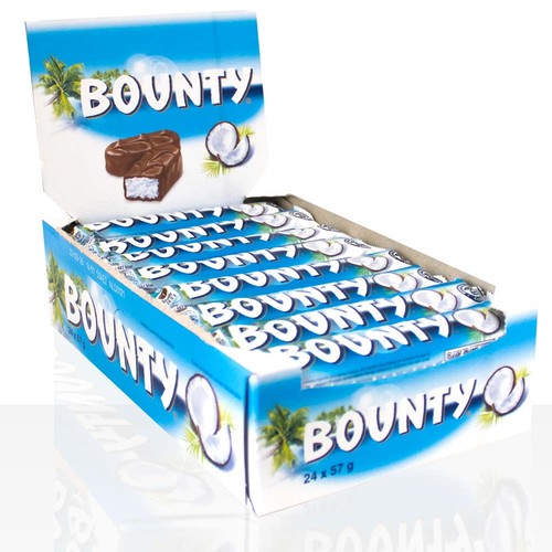 Bounty riegel 57g - 24, x