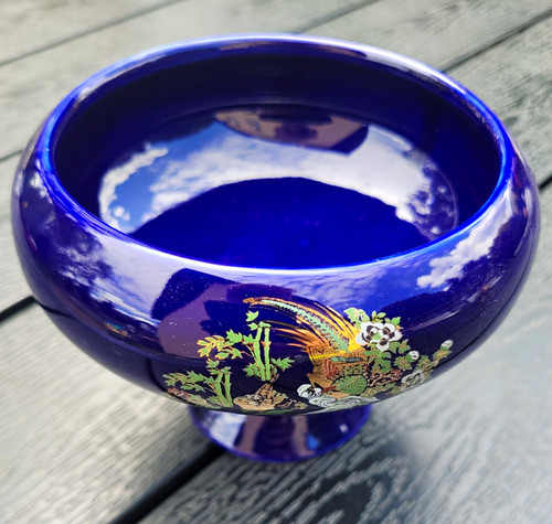 Schale mit fuß aus glas - mit,