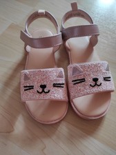 Sandalen Katze Glitzer H&M Wie