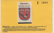 Reklamemarke wappen von - wappen,