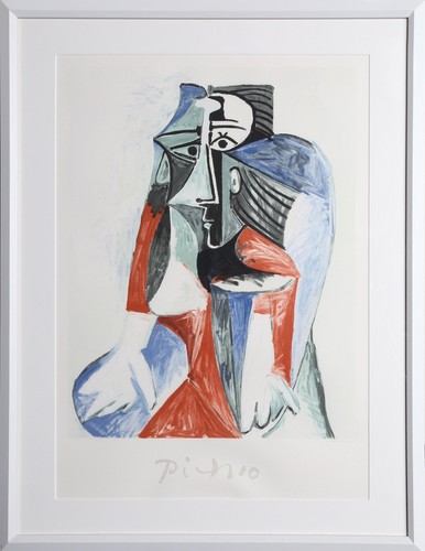Pablo picasso femme assise - femme,