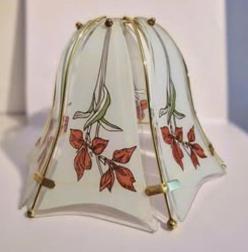 Vintage milchglas blumen - vintage,