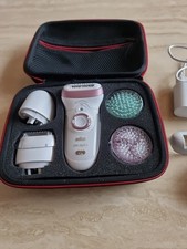 Braun Silk-epil 9 9/990 SkinSpa SensoSmart Epilierer mit div. Extras + Case