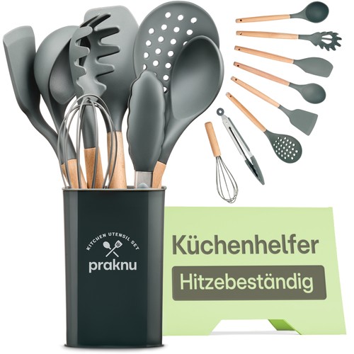 Küchenutensilien 8er set - 8er, holz