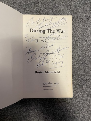Signiertes buster merryfield - signiertes,