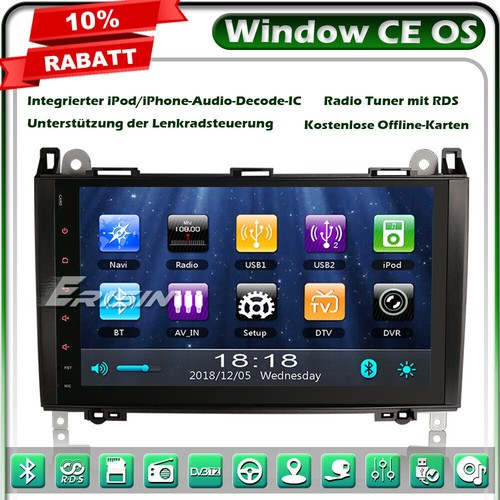 Autoradio gps navi mercedes - 9",