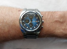 Fossil Blue Chronograph