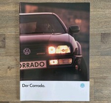 VW Corrado G60/VR6/16V 53i Prospekt/brochure/folleto/opuscolo/broszura/broschyr