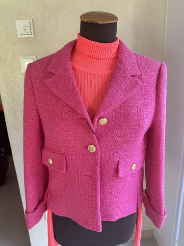 Zara blazer tweed - zara, boucle