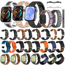 Armband Für Huawei Watch Fit 3 4 Pro Edelstahl/Leder/Nylon/Silikon Ersatzarmband