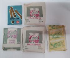 Konvolut DDR Einlege Gewürz Gewürze Senfkörner Stangen Zimt OVP Lebensmittel 