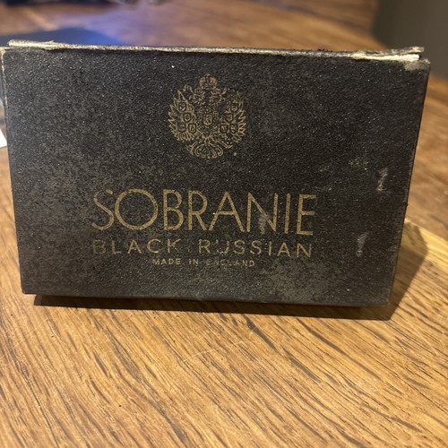 Vintage leere sobranie - vintage,