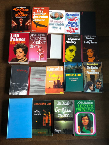 Bücherpaket romane alte 19x - bücherpaket,