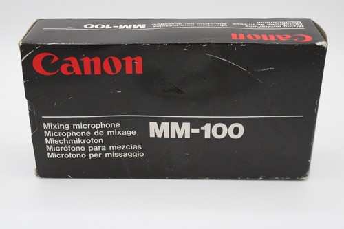 Canon 100 mixing - mixing, microphone