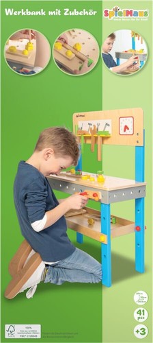 Spielmaus holz werkbank - holz,