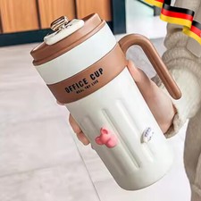 Thermobecher 650ML Kaffeebecher to Go Auslaufsicher mit Deckel Edelstahl Becher