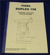 Thiel Modell 158 Universal Füllmaschine Handbuch
